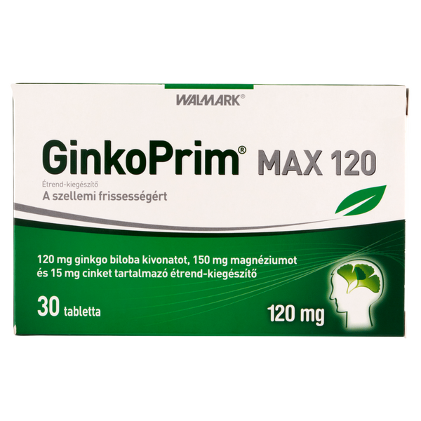 Walmark GinkoPrim Max 120 mg tabletta 30 db - Kép 6