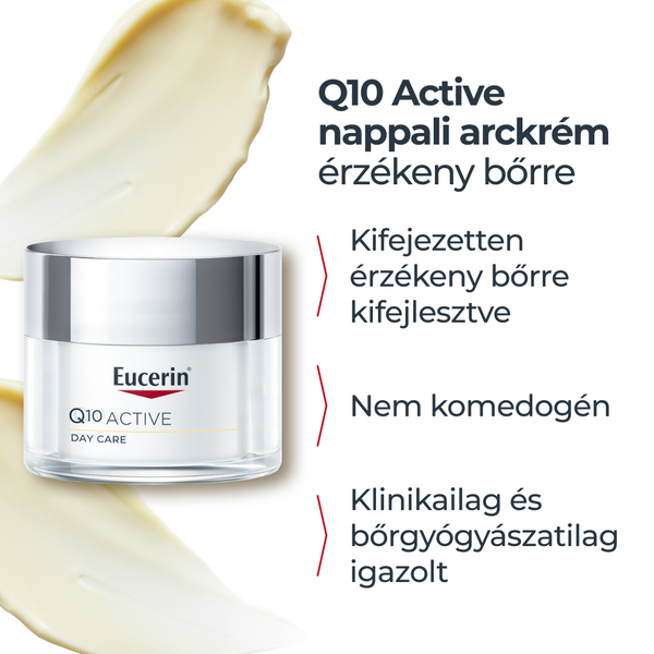 Eucerin Q10 ACTIVE Ránctalanító nappali arckrém száraz bőrre 50ml - Kép 9