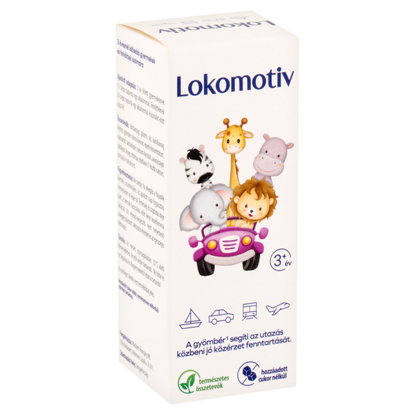 Lokomotiv B-vitaminokat, kamillát és gyömbért tartalmazó étrend-kiegészítő csepp 30ml - Kép 4