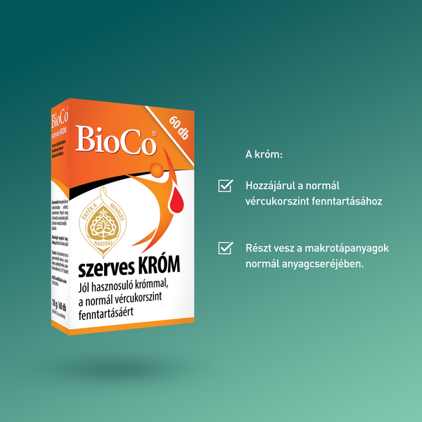 BioCo Szerves Króm tabletta 60 db - Kép 6