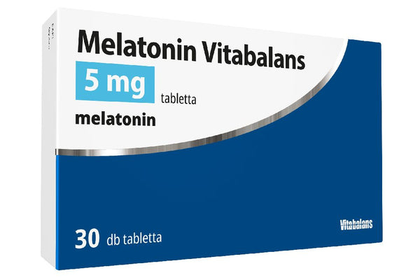 Melatonin Vitabalans 5 mg tabletta 30 db - Kép