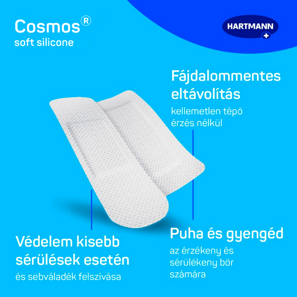 Cosmos Soft Silicone sebtapasz 8 db - Kép 4