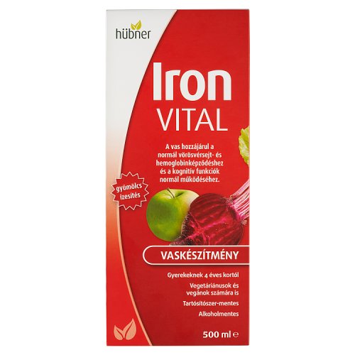 Hübner IronVital vaskészítmény vitaminokkal 500ml - Kép 1