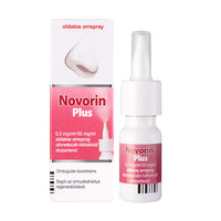 Novorin Plus 0,5mg/ml+50mg/ml oldatos orrspray 10ml - Kép