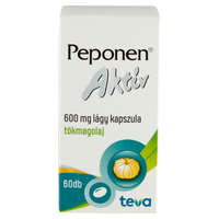 Peponen Aktív 600 mg lágy kapszula 60 db - Kép