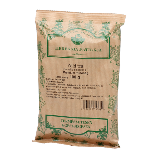 HERBÁRIA zöldtea 100g - Kép