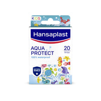 Hansaplast Aqua Protect Kids vízálló állatmintás sebtapasz 20 db - Kép