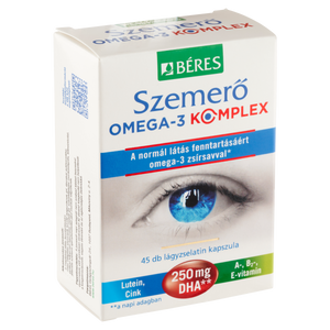 Béres Szemerő Omega-3 KOMPLEX lágyzselatin kapszula 45 db kép