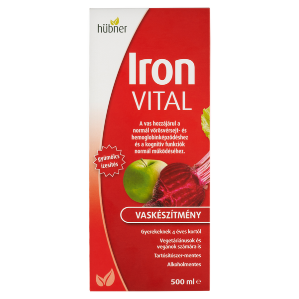 Hübner IronVital vaskészítmény vitaminokkal 500ml - Kép 3