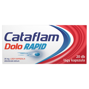 Cataflam Dolo Rapid 25 mg kapszula 20 db kép