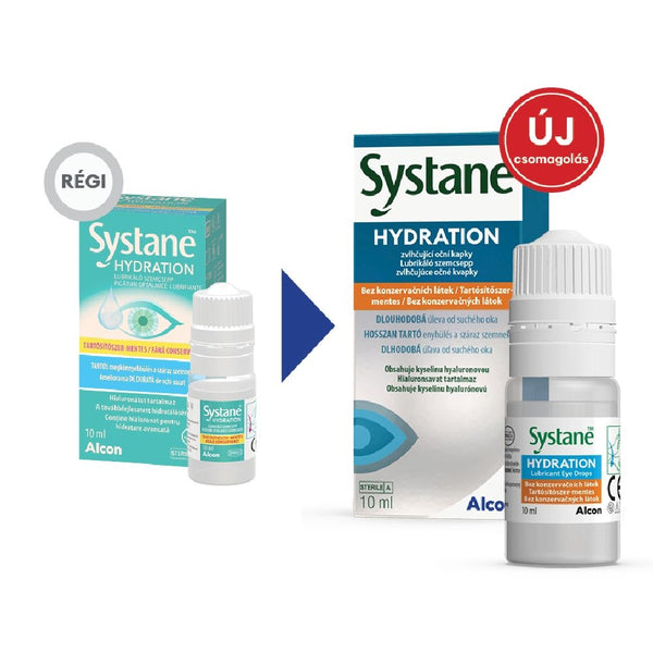 Systane Hydration tartósítószer mentes lubrikáló szemcsepp 10ml - Kép 11