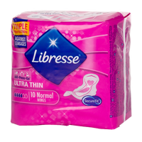 Libresse Ultra Normál Wing tisztasági betét 10 db - Kép