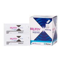 Brufen 400 mg pezsgőgranulátum 20 db - Kép