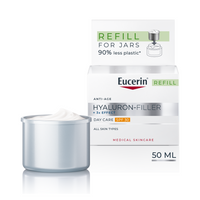 Eucerin Hyaluron-Filler Ráncfeltöltő nappali arckrém SPF30 öko-utántöltő 50ml - Kép