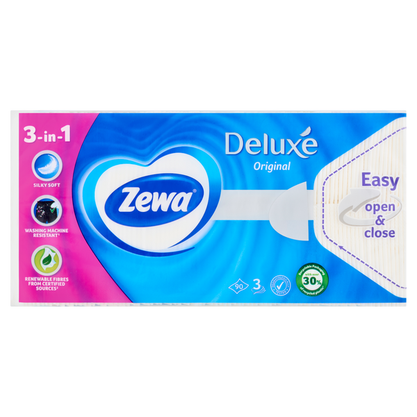 Zewa Deluxe papírzsebkendő 90 - Kép 6