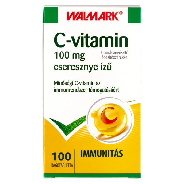 Walmark C-vitamin 100 mg cseresznye ízű rágótabletta 100 db - Kép 5