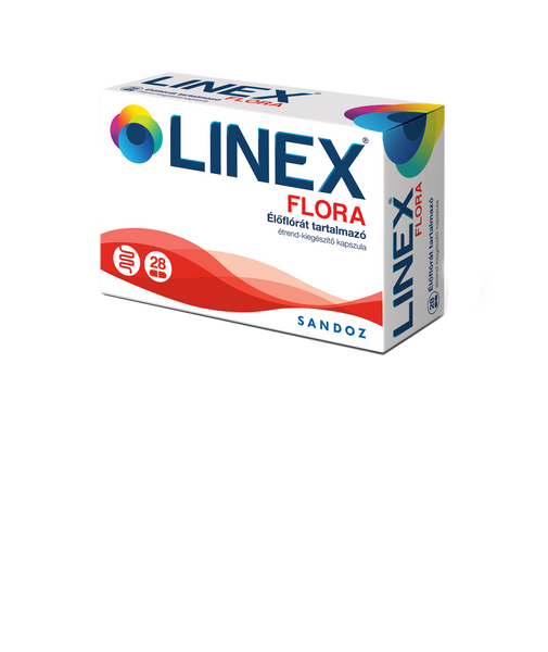Linex Flora élőflórát tartalmazó étrend-kiegészítő kapszula 28 db - Kép
