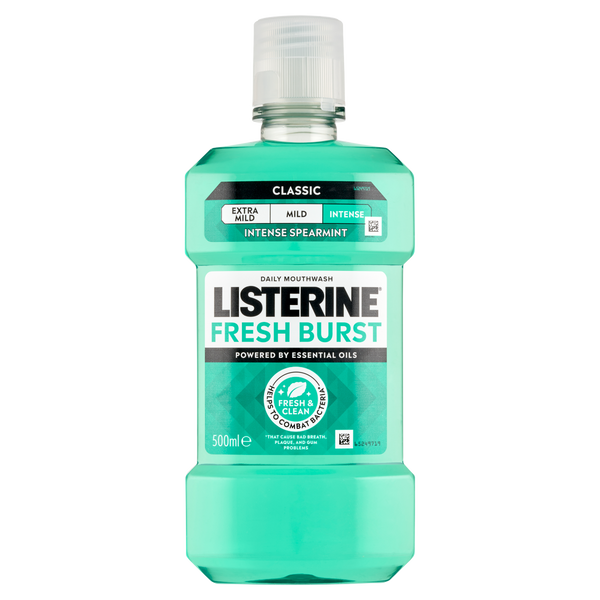 Listerine Fresh burst szájvíz 500ml - Kép