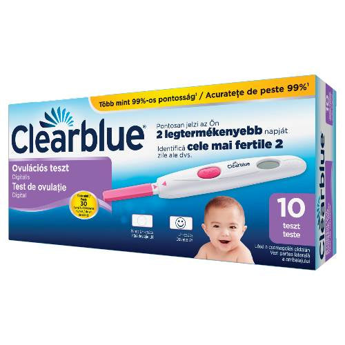 Clearblue digitális ovulációs teszt 10 db - Kép