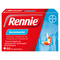 Rennie rágótabletta 60 db - Kép