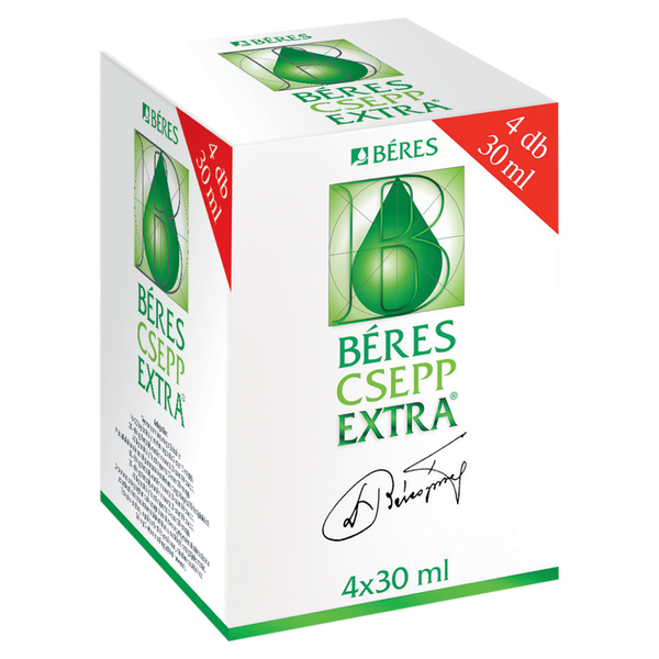 Béres Csepp Extra belsőleges oldatos cseppek 4x30ml - Kép 4