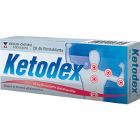 Ketodex 25 mg filmtabletta 20 db - Kép