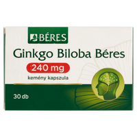 Béres Ginkgo Biloba 240mg kemény kapszula 30 db - Kép