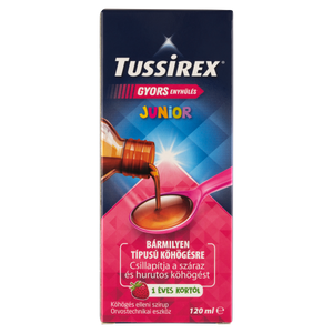 Tussirex Junior köhögés elleni szirup 120ml kép