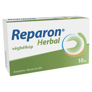 Reparon Herbal végbélkúp 10x2,5g kép
