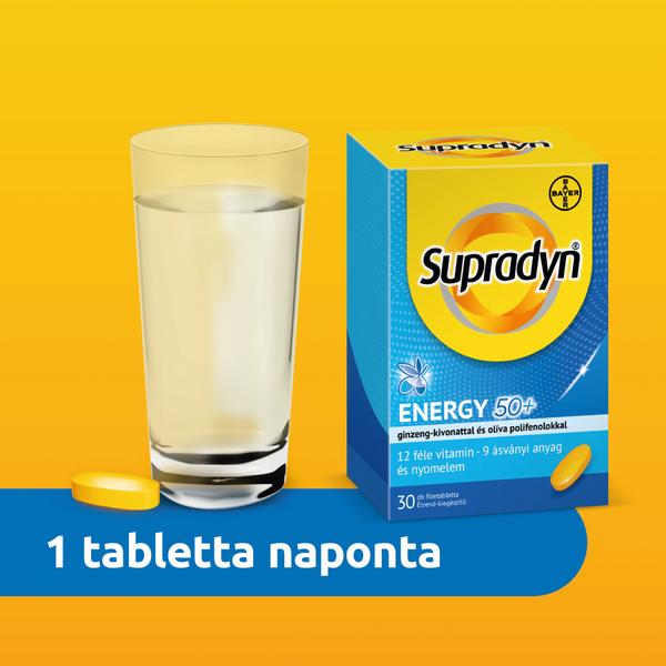 Supradyn Energy 50+ filmtabletta 30 db - Kép 4