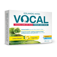 Vocal szopogató tabletta citrom ízű 24 db - Kép