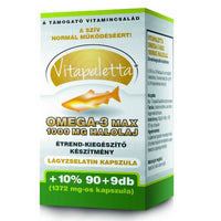 Vitapaletta Omega-3 Max kapszula 99 db - Kép