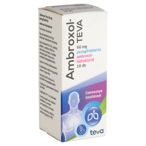 Ambroxol-TEVA 60 mg pezsgőtabletta 10 db kép