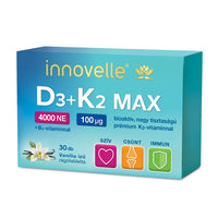Innovelle D3+K2 Max 4000NE rágótabletta 30 db - Kép
