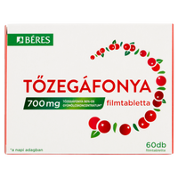 Béres Tőzegáfonya filmtabletta 60 db - Kép