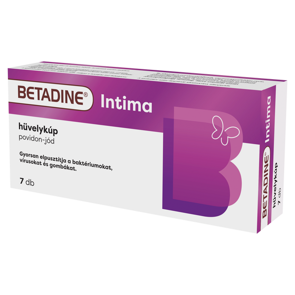 Betadine Intima hüvelykúp 7 db - Kép 1