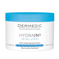 DERMEDIC Hydrain³ Ultra-hidratáló testvaj hialuronsavval 225g - Kép