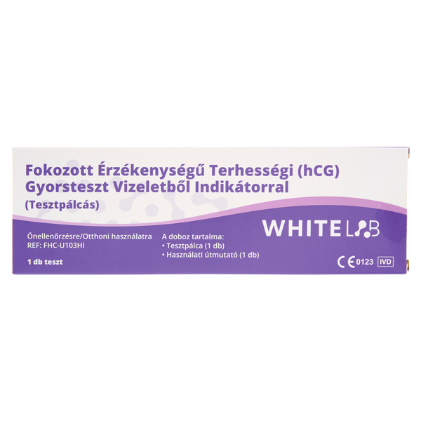 Whitelab fokozott érzékenységű terhességi teszt 1 db - Kép 2