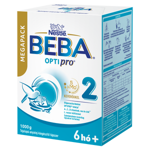 BEBA OPTIpro 2 tápszer Mega Pack 12 hónapos kortól 1000g kép
