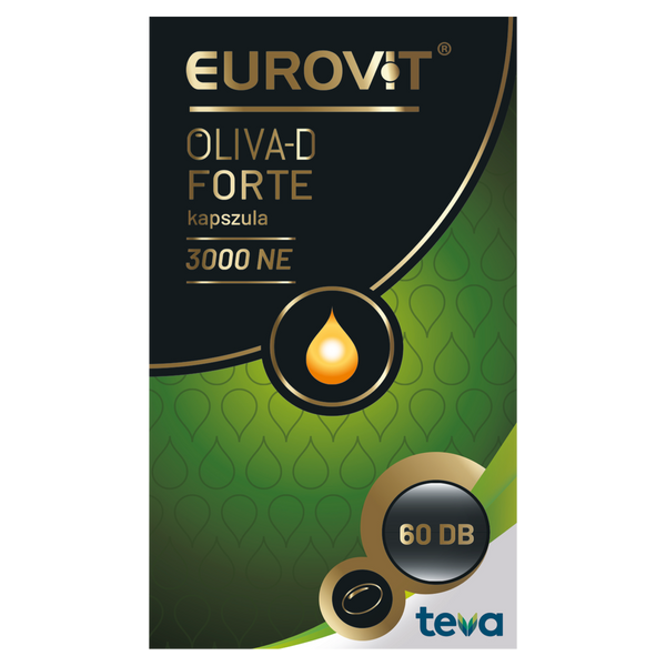 Eurovit Oliva-D Forte 3000NE kapszula 60 db - Kép 1