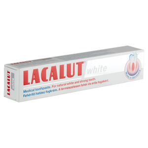 Lacalut Aktiv gum protection & Gentle white fogkrém 75 ml kép