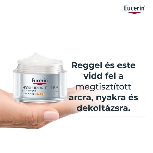 Eucerin Hyaluron-Filler Ráncfeltöltő nappali arckrém SPF30 50ml - Kép 2