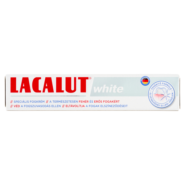 Lacalut White fehérítő hatású fogkrém 75ml - Kép 2
