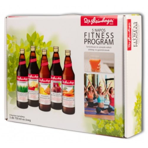 Dr. Steinberger 5 Napos Fitness Program csomag 5x750ml - Kép