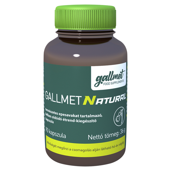 Gallmet Natural étrend-kiegészítő kapszula 90 db - Kép 9