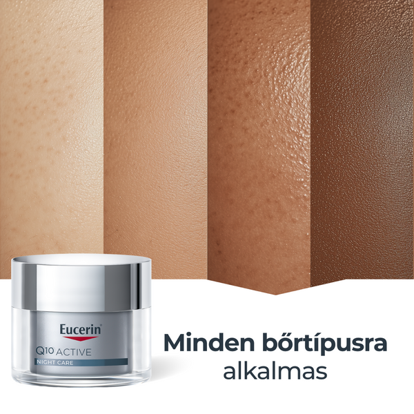 Eucerin Q10 ACTIVE Ránctalanító éjszakai arckrém 50ml - Kép 2