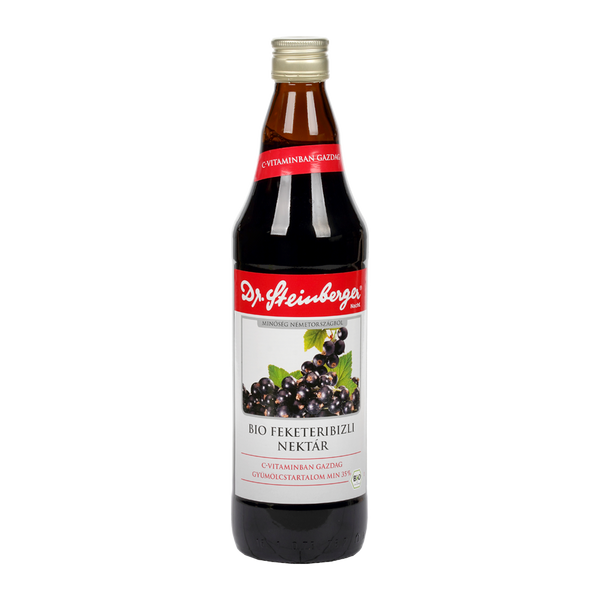 Dr.Steinberger Feketeribizli nektár 750ml - Kép