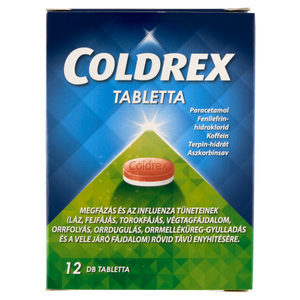 Coldrex tabletta 12 db kép