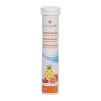 LIVSANE Multivitamin pezsgőtabletta 20 db - Kép