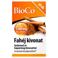 BioCo Fahéj kivonat krómmal és kapormag kivonattal tabletta 60 db - Kép